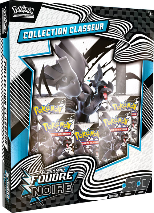 [FR] Pokémon – Coffret Classeur Foudre Noire ⚡️
