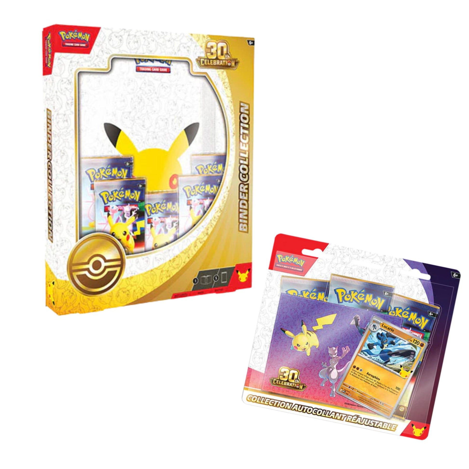 [FR] Pokémon – Lot n°2 : Coffret Classeur + Tripack 30ᵉ Anniversaire ✨📒
