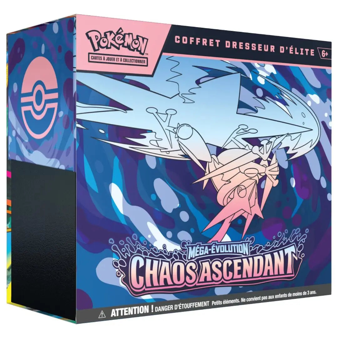 🇫🇷 Pokémon TCG – Coffret Dresseur d’Élite ETB Chaos Ascendant ✴️🎴🔥