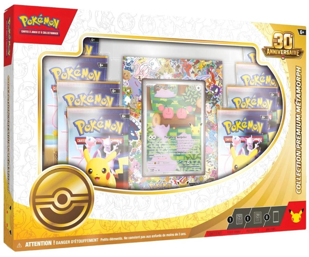 🇫🇷 Pokémon TCG – Coffret Collection Premium Métamorph 30ᵉ Anniversaire ✨🟣