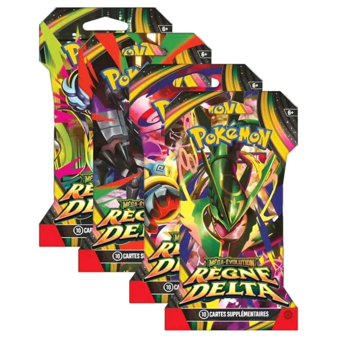 🇫🇷 Pokémon TCG – Booster sous Blister Règne Delta ME06 ✨🐉