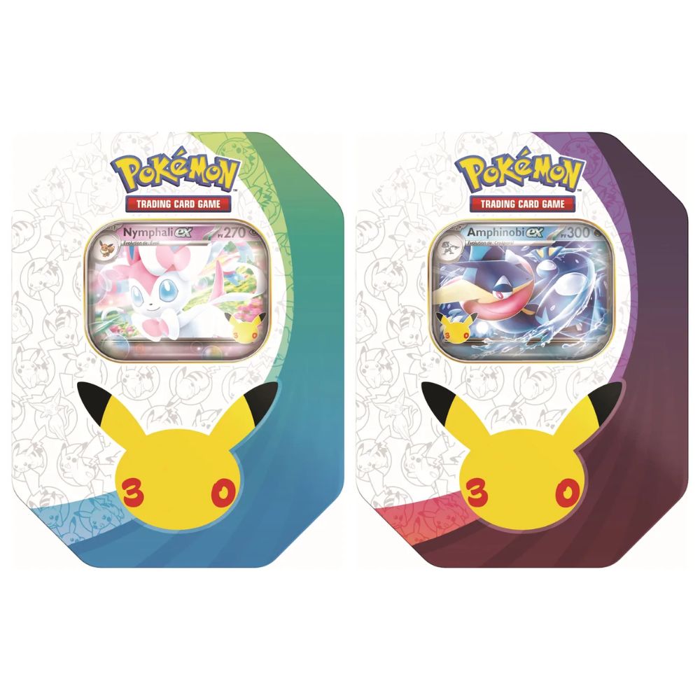 [FR] Pokémon – Pokébox 30ᵉ Anniversaire Nymphali-ex & Amphinobi-ex ✨🎉