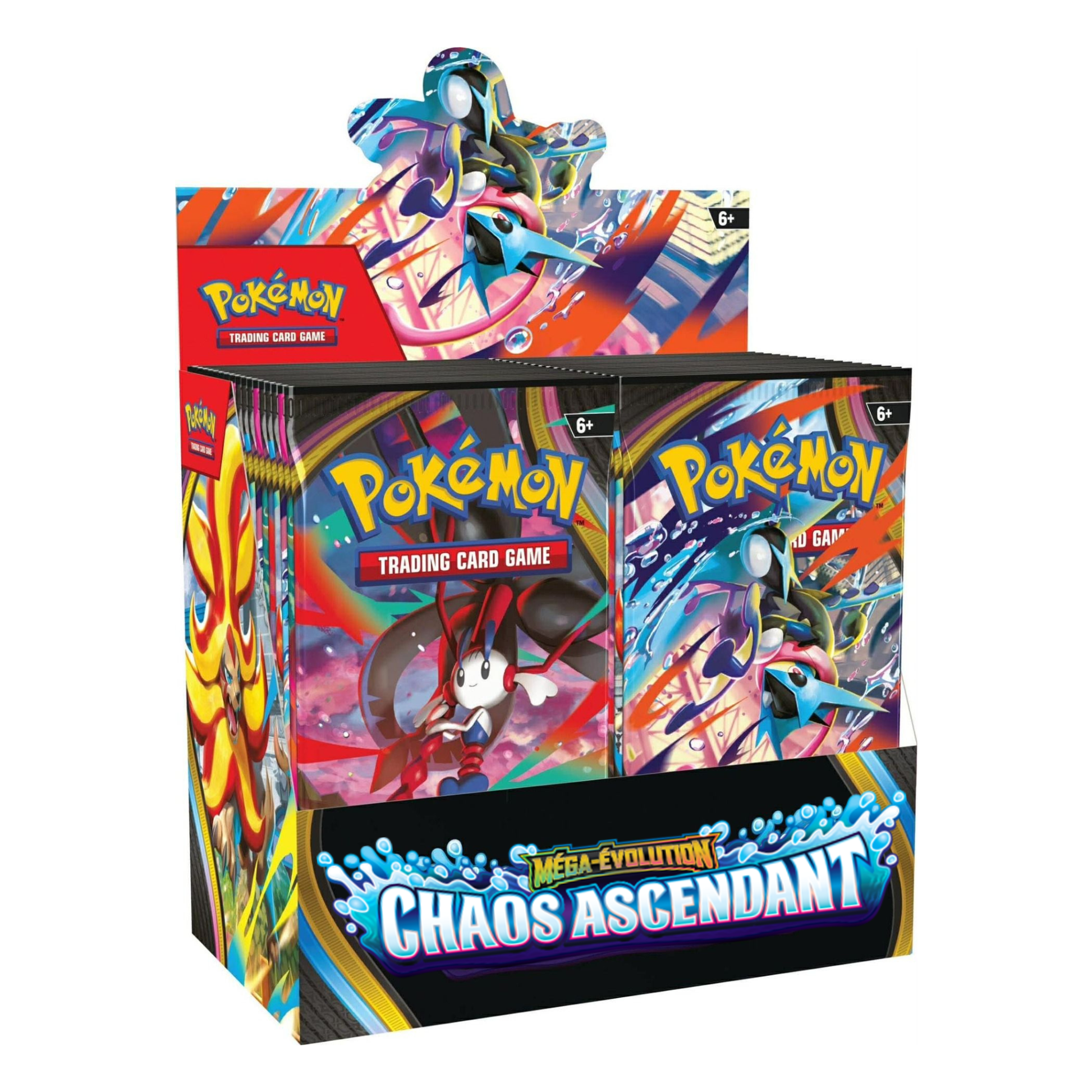 🇫🇷 Pokémon TCG – Display 36 Boosters ME04 : Chaos Ascendant 📦✴️🎴