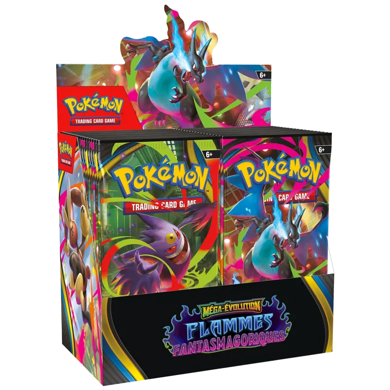 [FR] Pokémon – Display 36 Booster Flammes Fantasmagoriques 🔥📦