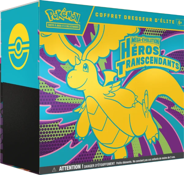 [FR] Pokémon 🔥 Coffret Dresseur d’Élite Pokémon – Méga-Évolution : Héros Transcendants ⚡️🎁
