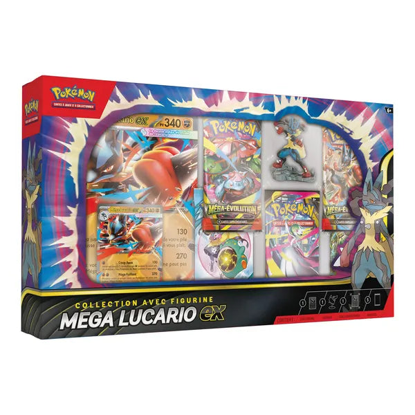 [FR] Pokémon – Coffret Premium Figurine Pokémon Méga-Lucario 💥🐺