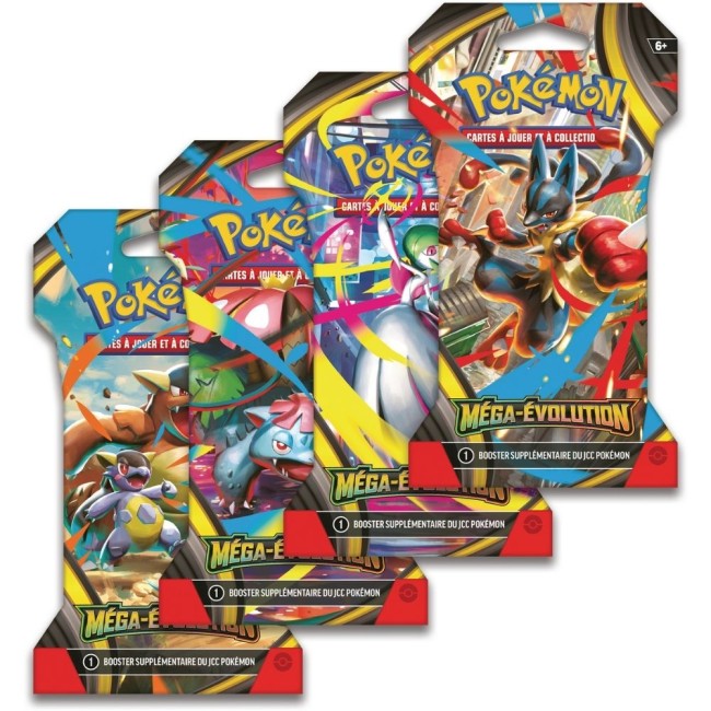 [FR] Pokémon – Booster sous blister Méga Évolution 1 (ME1) ✨