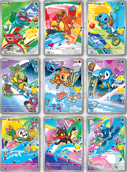 [FR] Pokémon – Coffret Collection Illustration Premiers Partenaires – Série 1 ✨