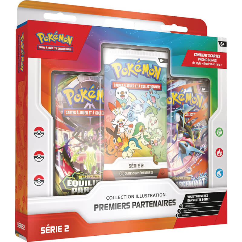 [FR] Pokémon TCG – Coffret Premiers Partenaires Série 2 ✨🎁