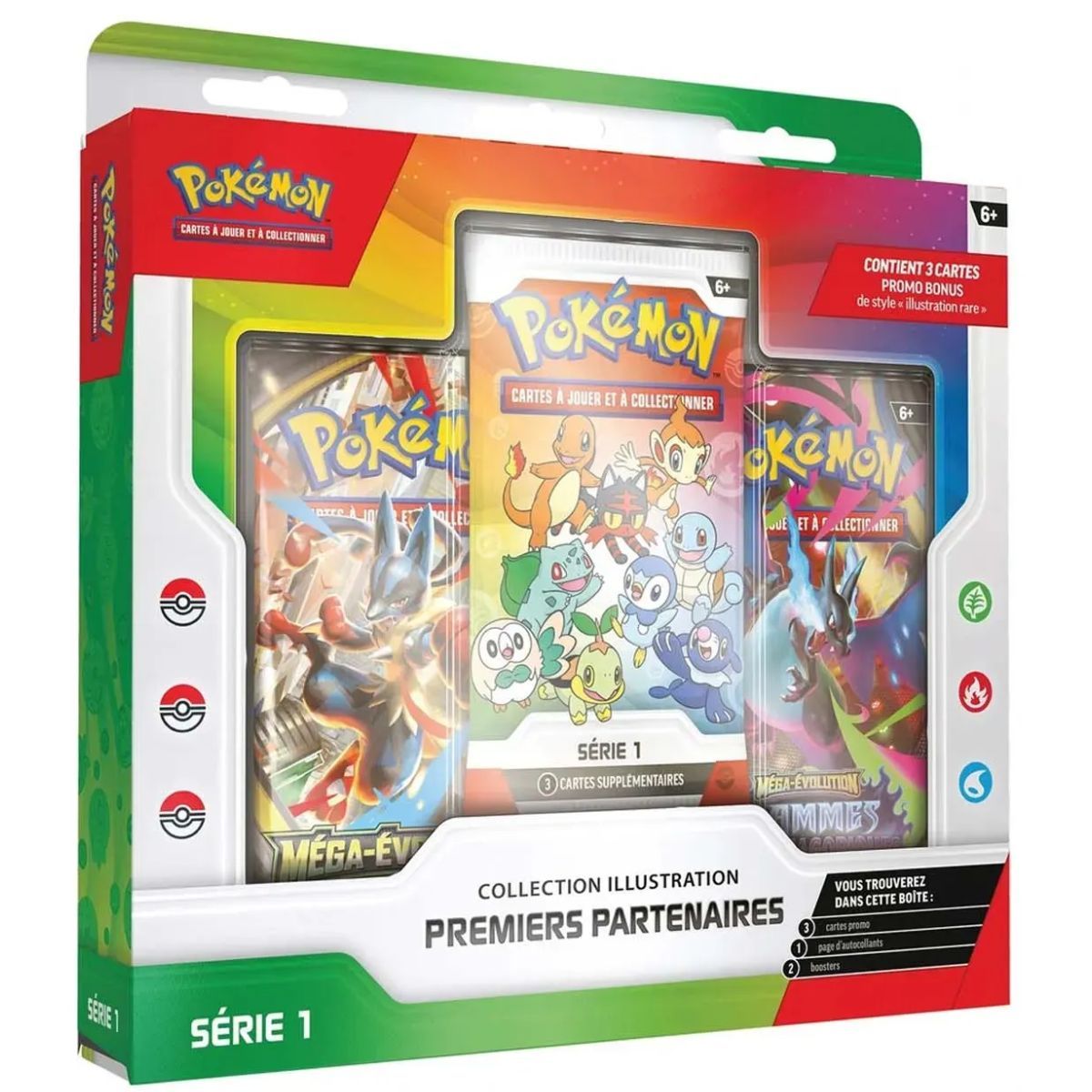 [FR] Pokémon – Coffret Collection Illustration Premiers Partenaires – Série 1 ✨
