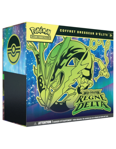 🇫🇷 Pokémon TCG – Coffret Dresseur d'Élite ETB Règne Delta ME06 ✨🐉